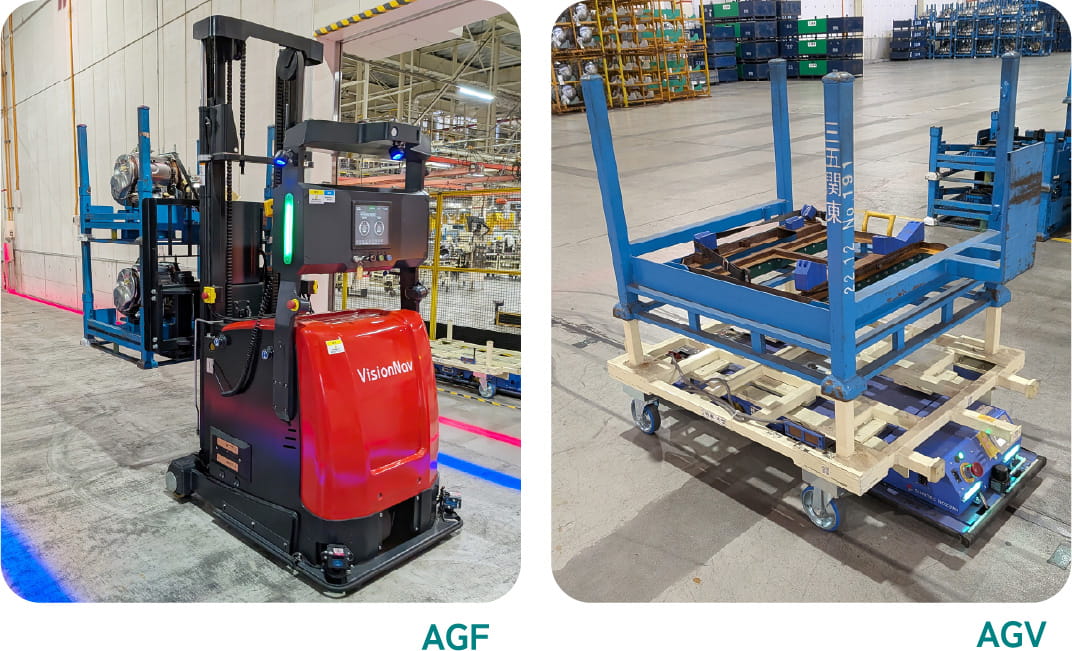 先輩の仕事風景